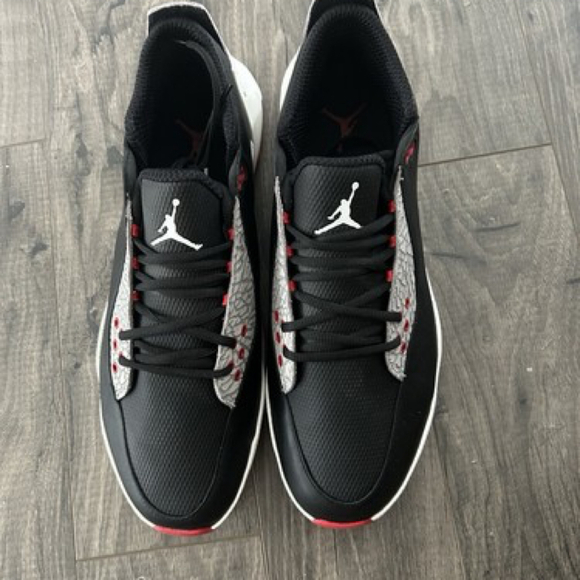 Nike Jordan ADG 2 Black University Red Men\'s Golf Shoes CT7812-001 Size 14 main image 6